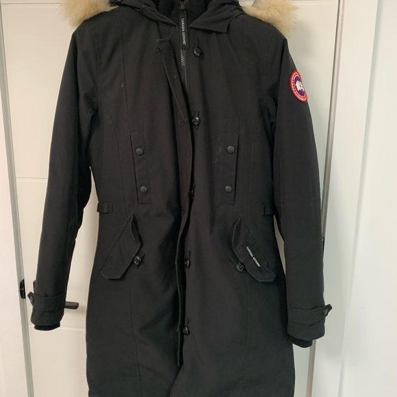 Canada Goose Black Parka with Fur Trim - Picture 11 of 11